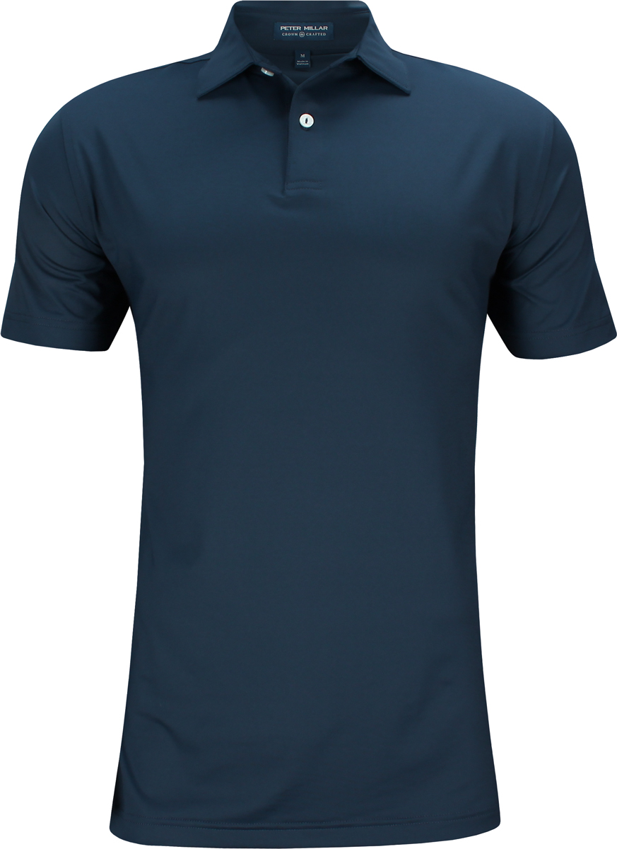 Peter Millar Crown Crafted Solid Performance Jersey Golf Shirts
